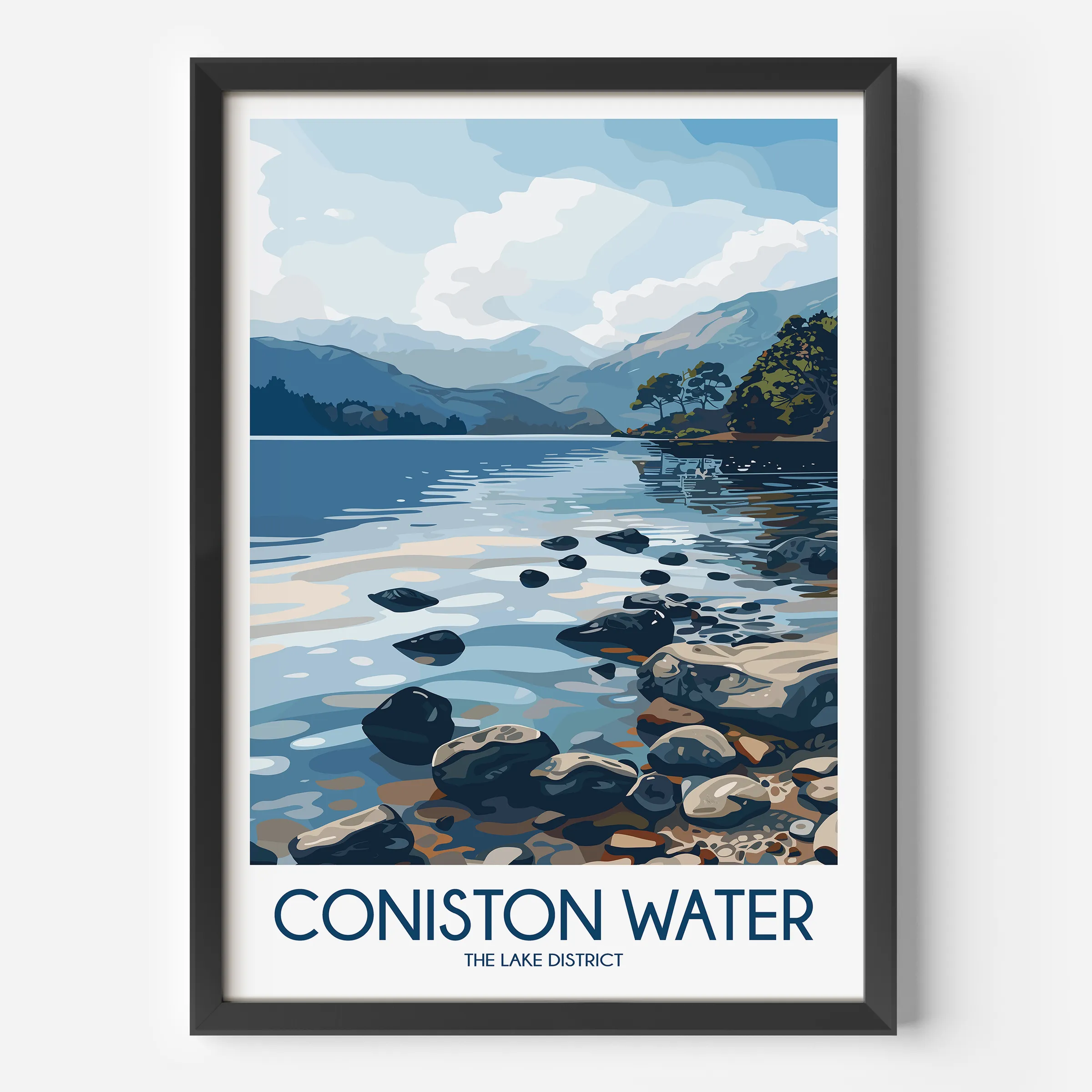 Coniston Water Gallery Quality Print