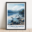Coniston Water Minimalist Wall Art