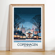 Copenhagen Destination Art Gift