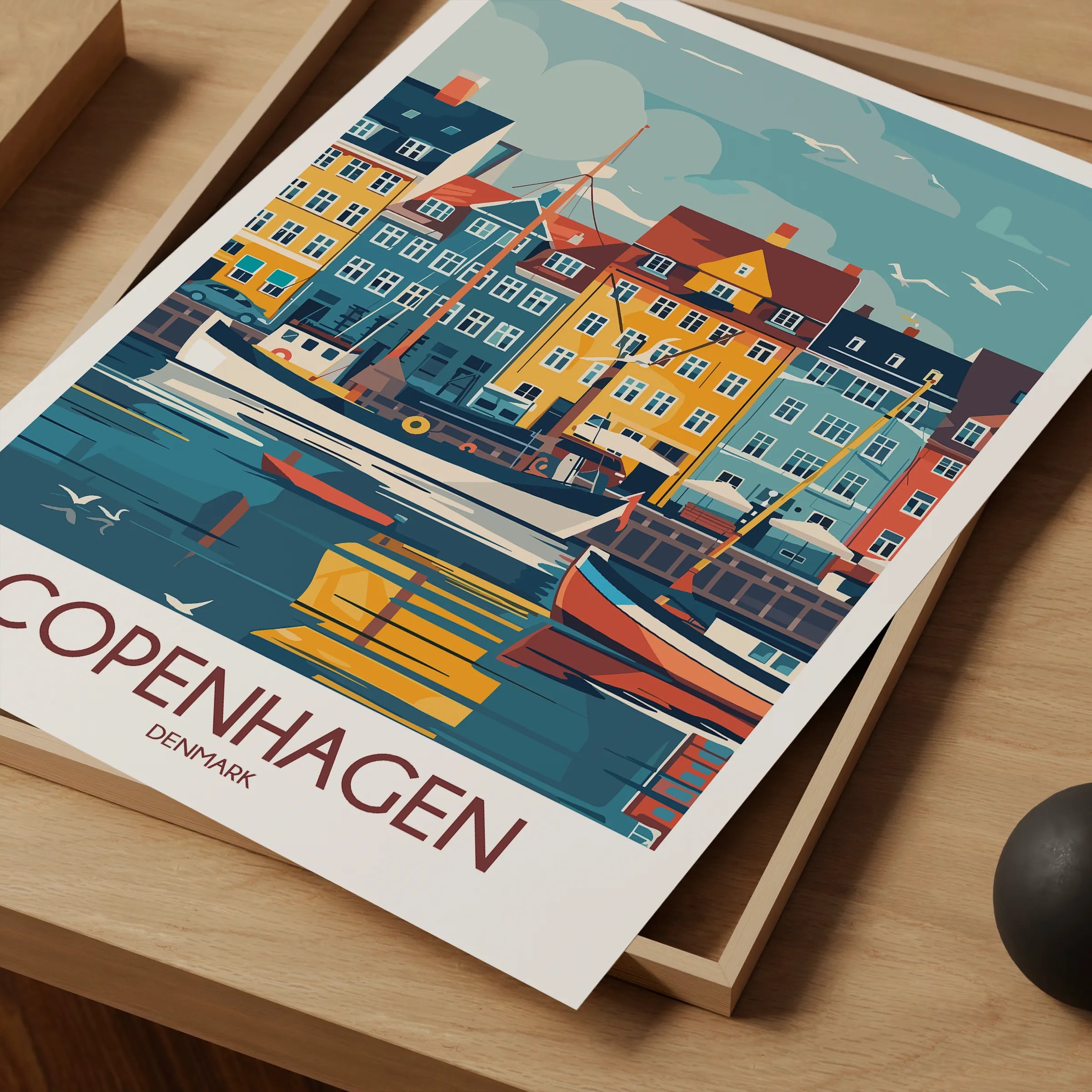 Copenhagen Minimalist Wall Art