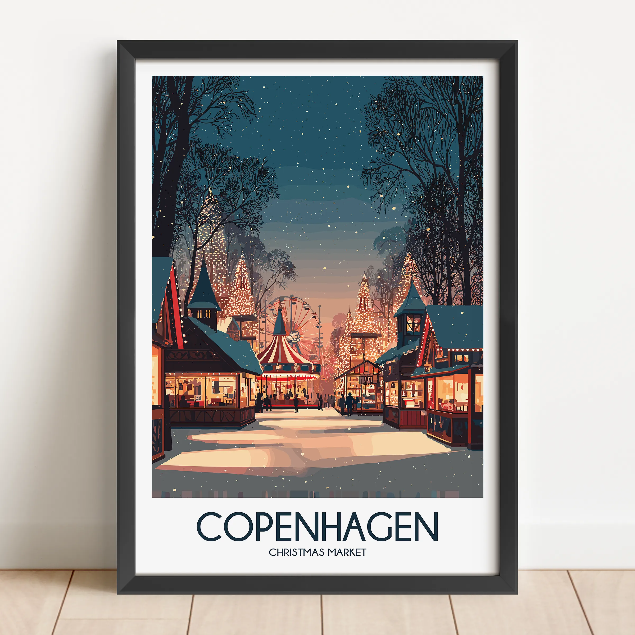 Copenhagen Minimalist Wall Art