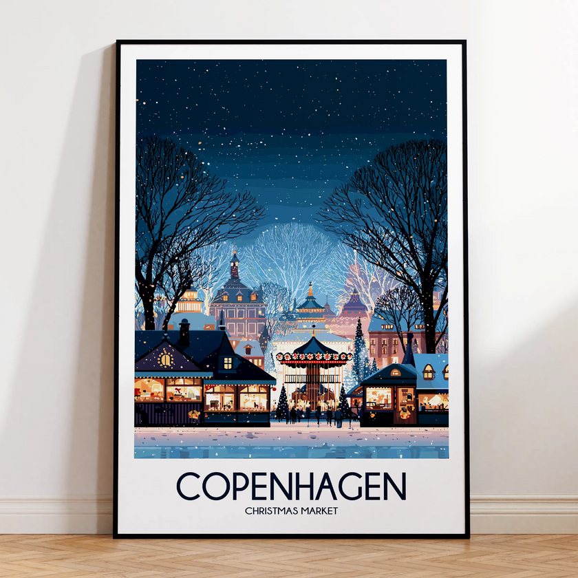 Copenhagen Minimalist Wall Art