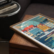 Copenhagen Retro Travel Illustration