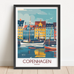 Copenhagen Scenic Landscape Art