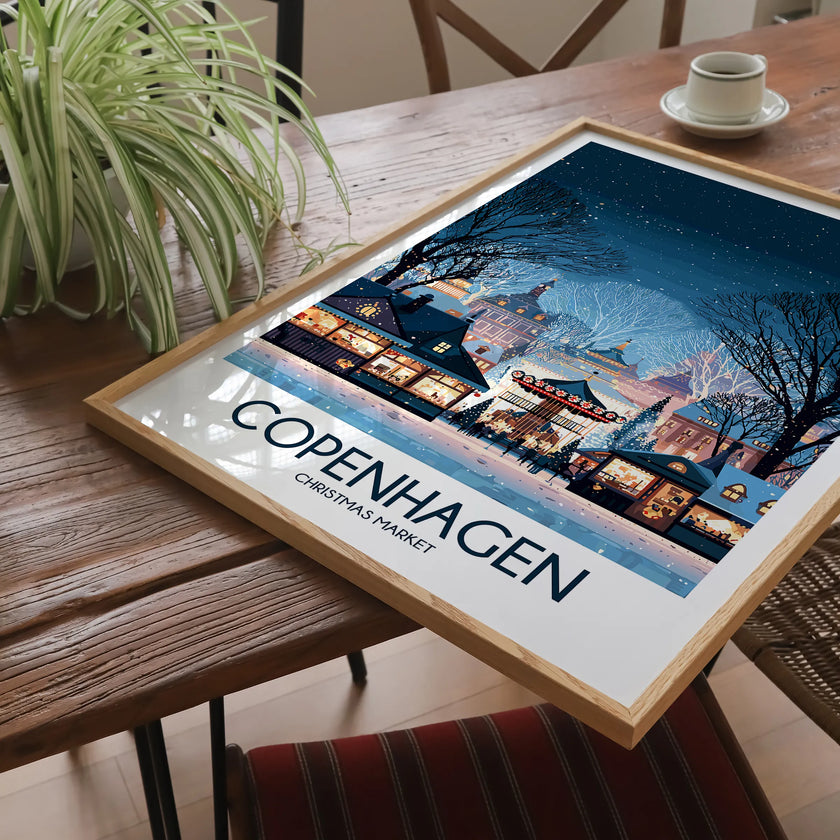 Copenhagen Travel Memory Gift
