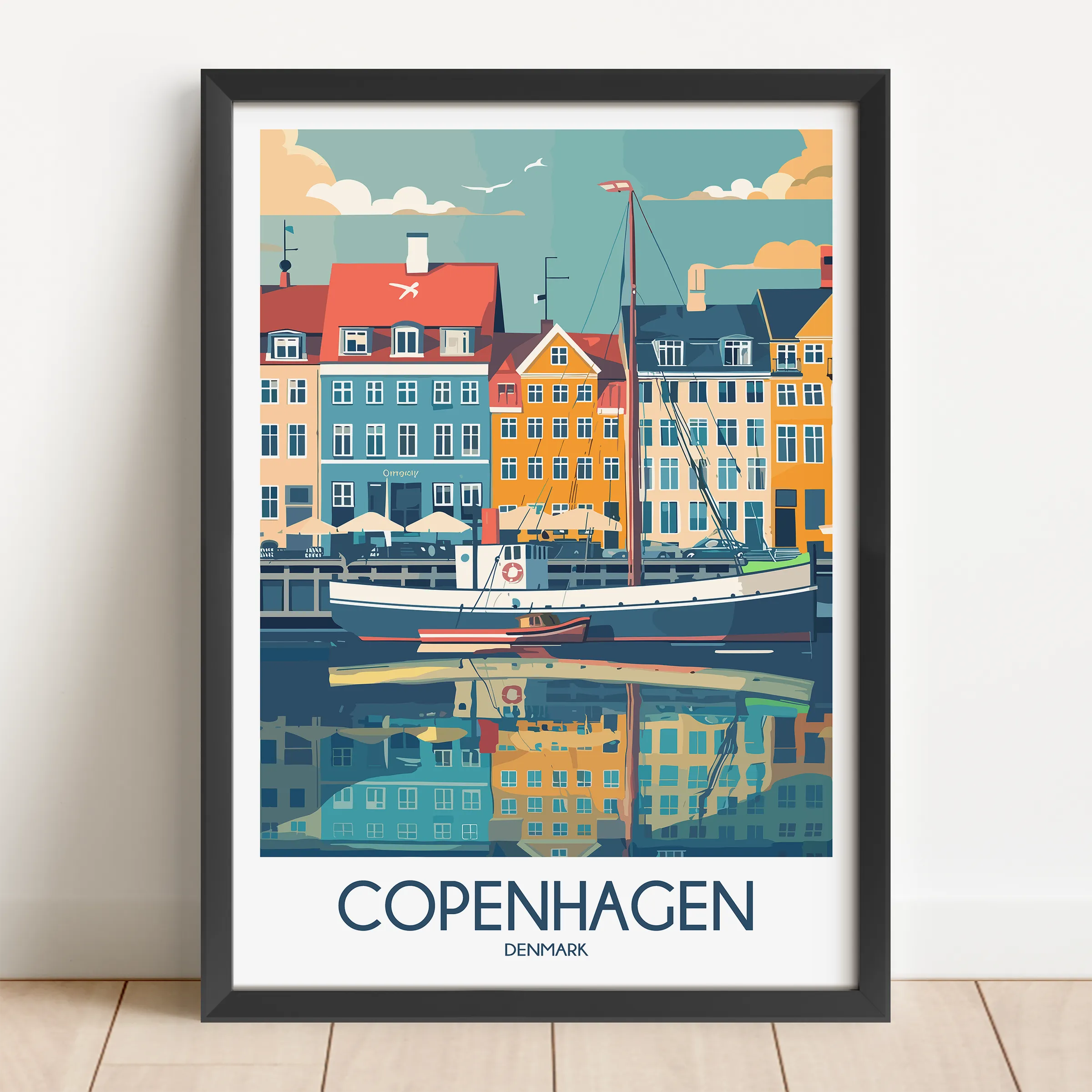 Copenhagen Travel Memory Gift