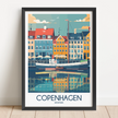 Copenhagen Travel Memory Gift