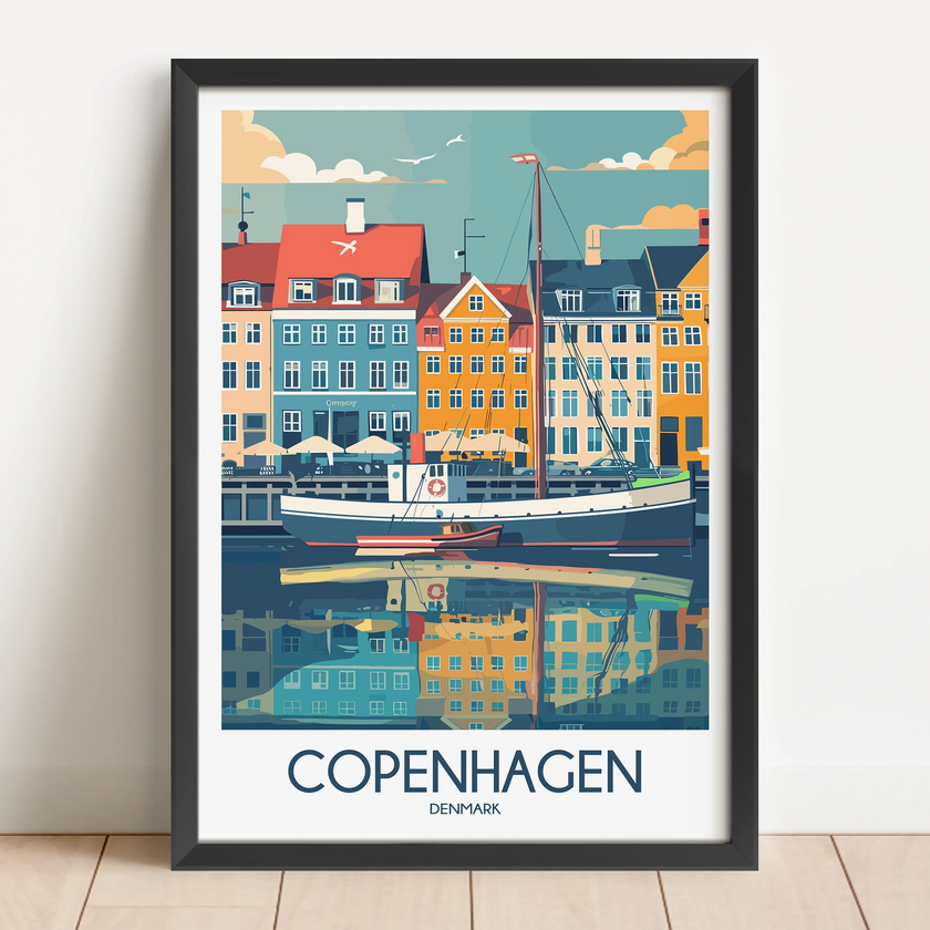 Copenhagen Travel Memory Gift
