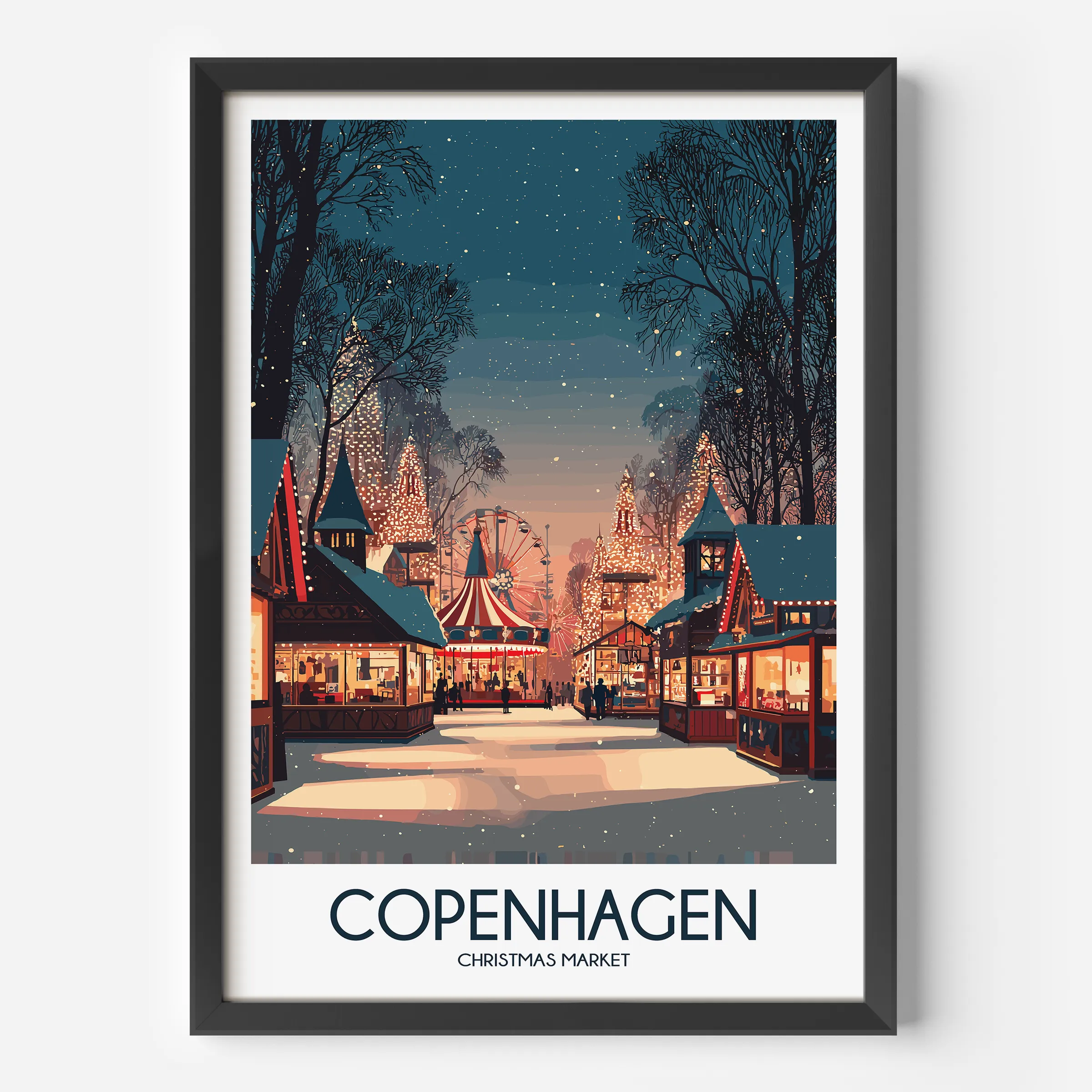 Copenhagen Travel Memory Gift