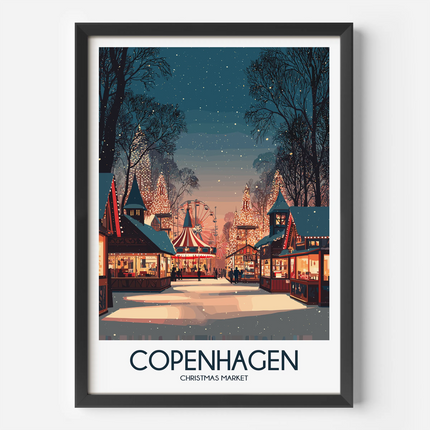 Copenhagen Travel Memory Gift