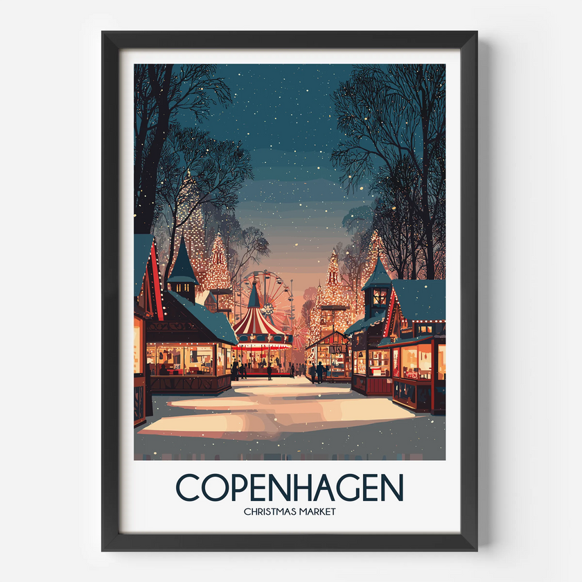 Copenhagen Travel Memory Gift
