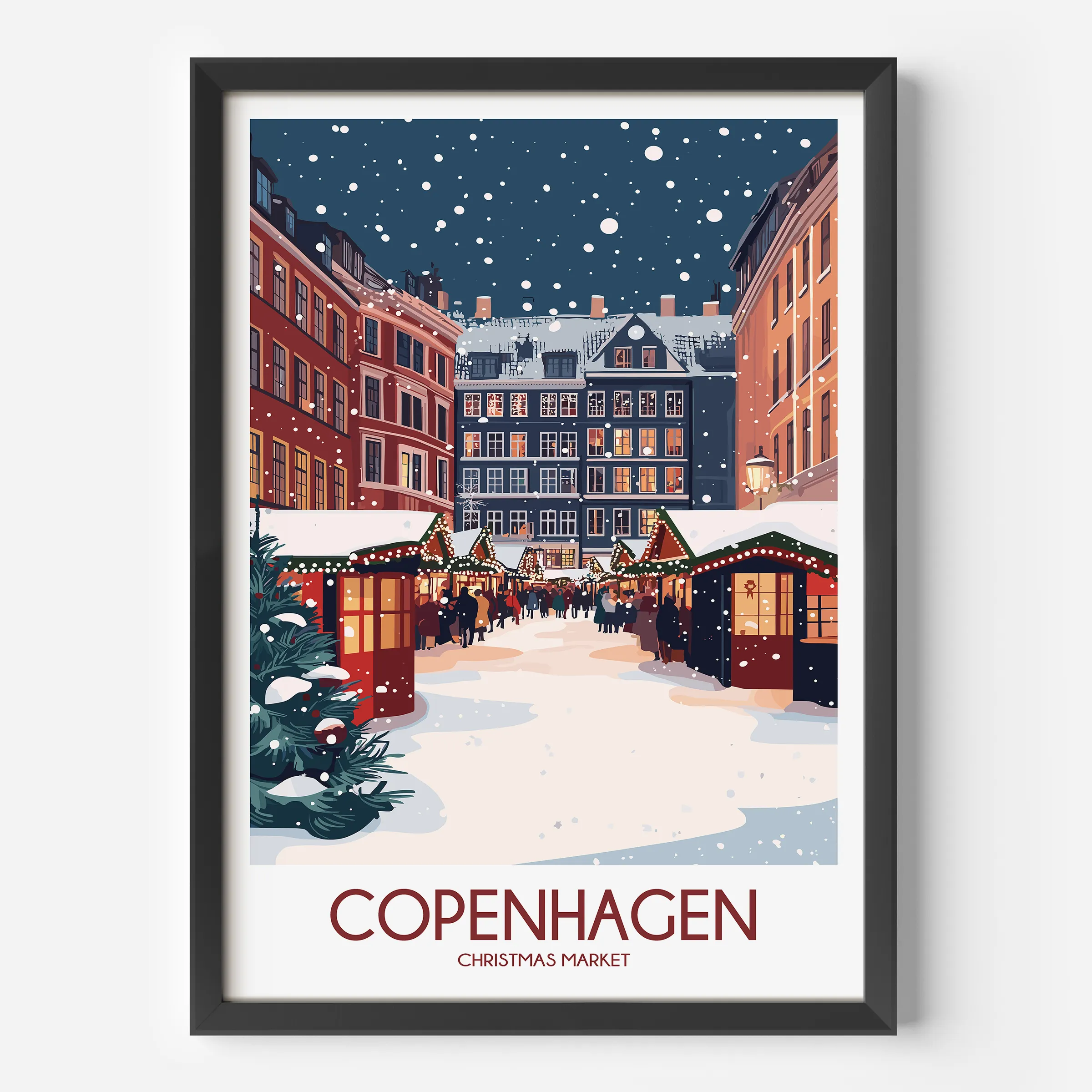 Copenhagen Travel Memory Gift