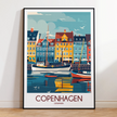 Copenhagen Travel Memory Gift