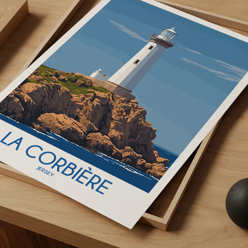 Corbiere Vintage Style Print