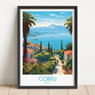 Corfu Gallery Quality Print