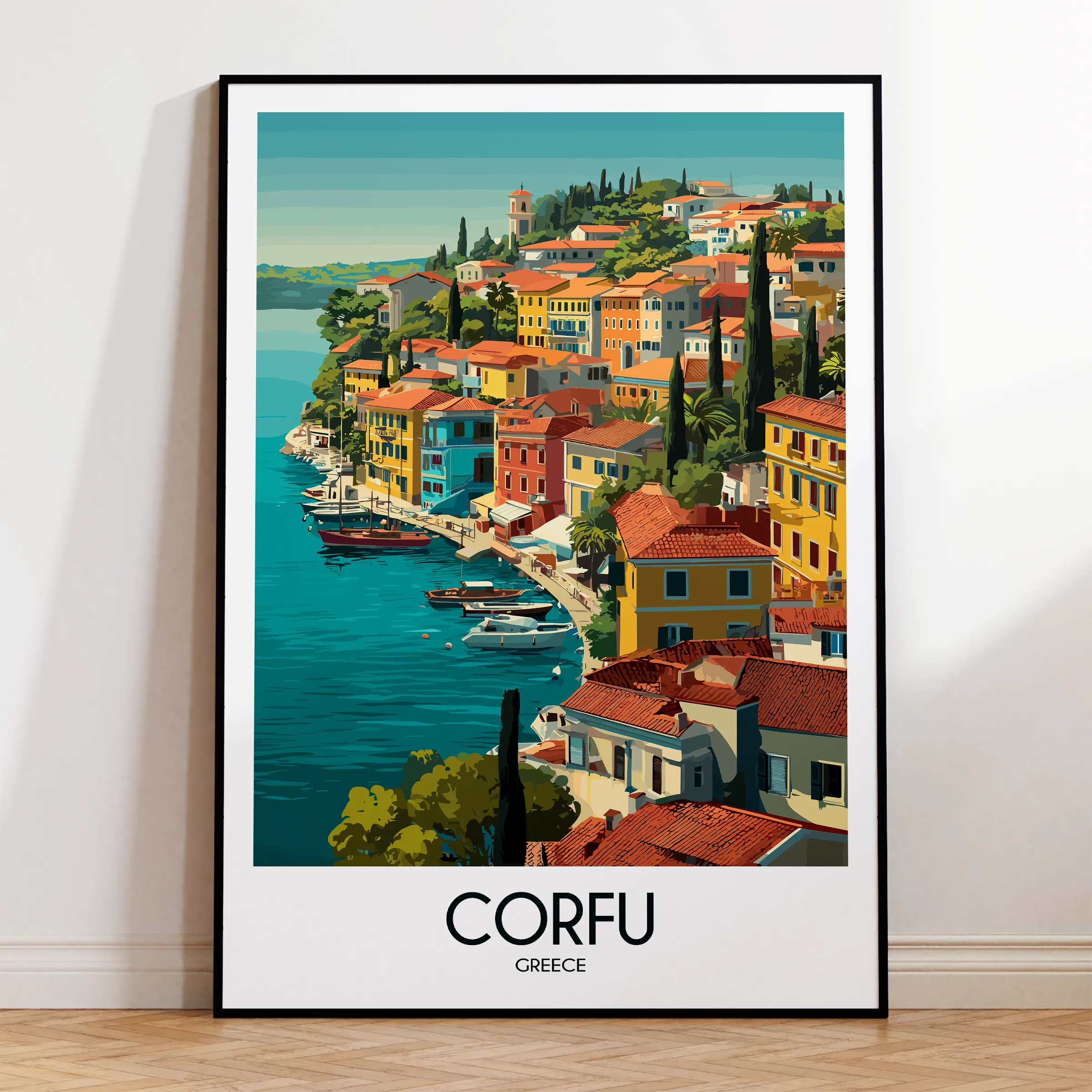Corfu Gallery Quality Print