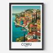 Corfu Minimalist Wall Art