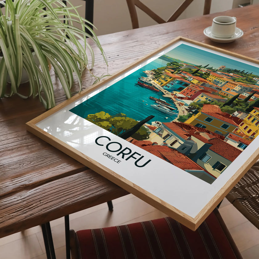 Corfu Travel Memory Gift