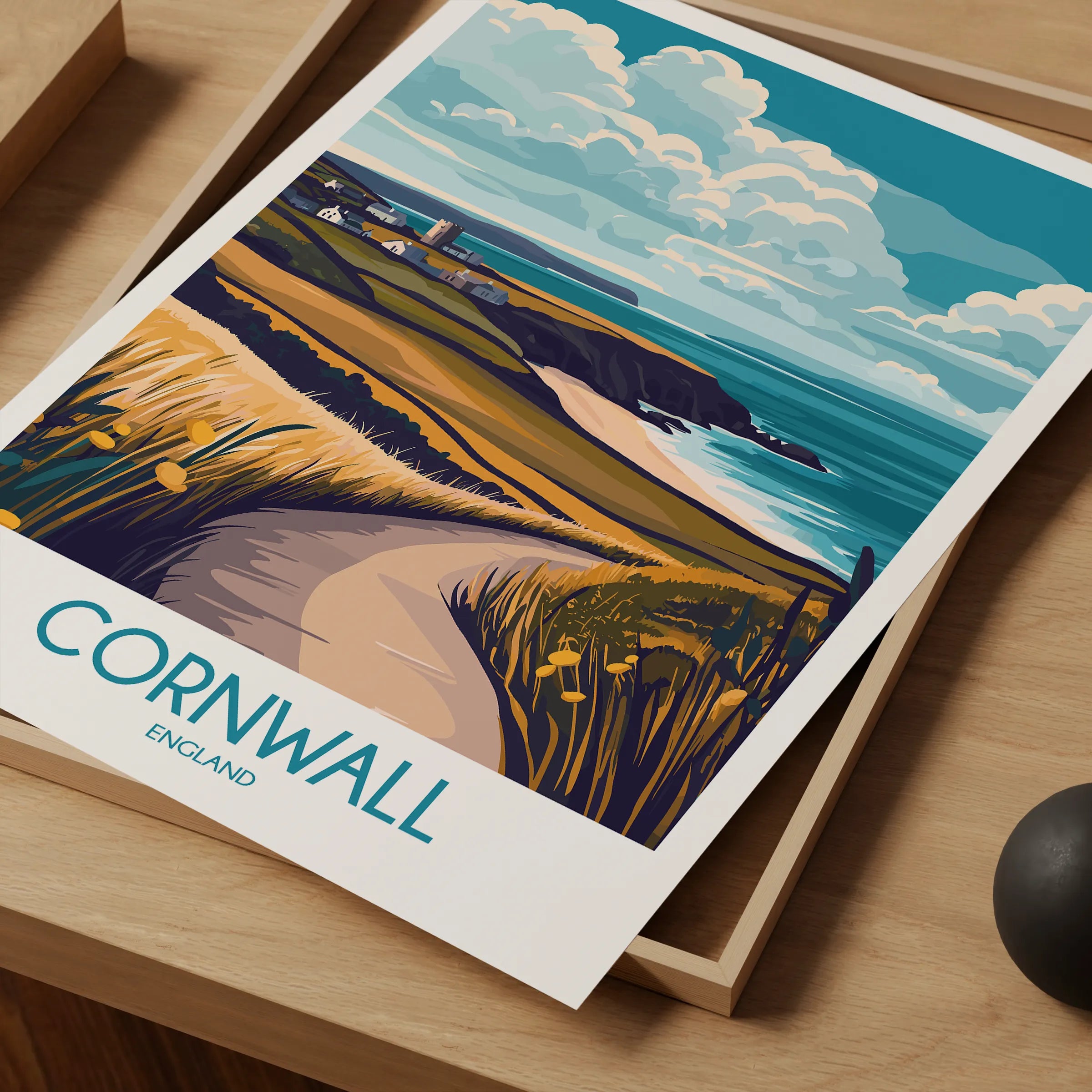Cornwall Destination Art Gift
