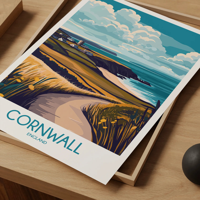 Cornwall Destination Art Gift