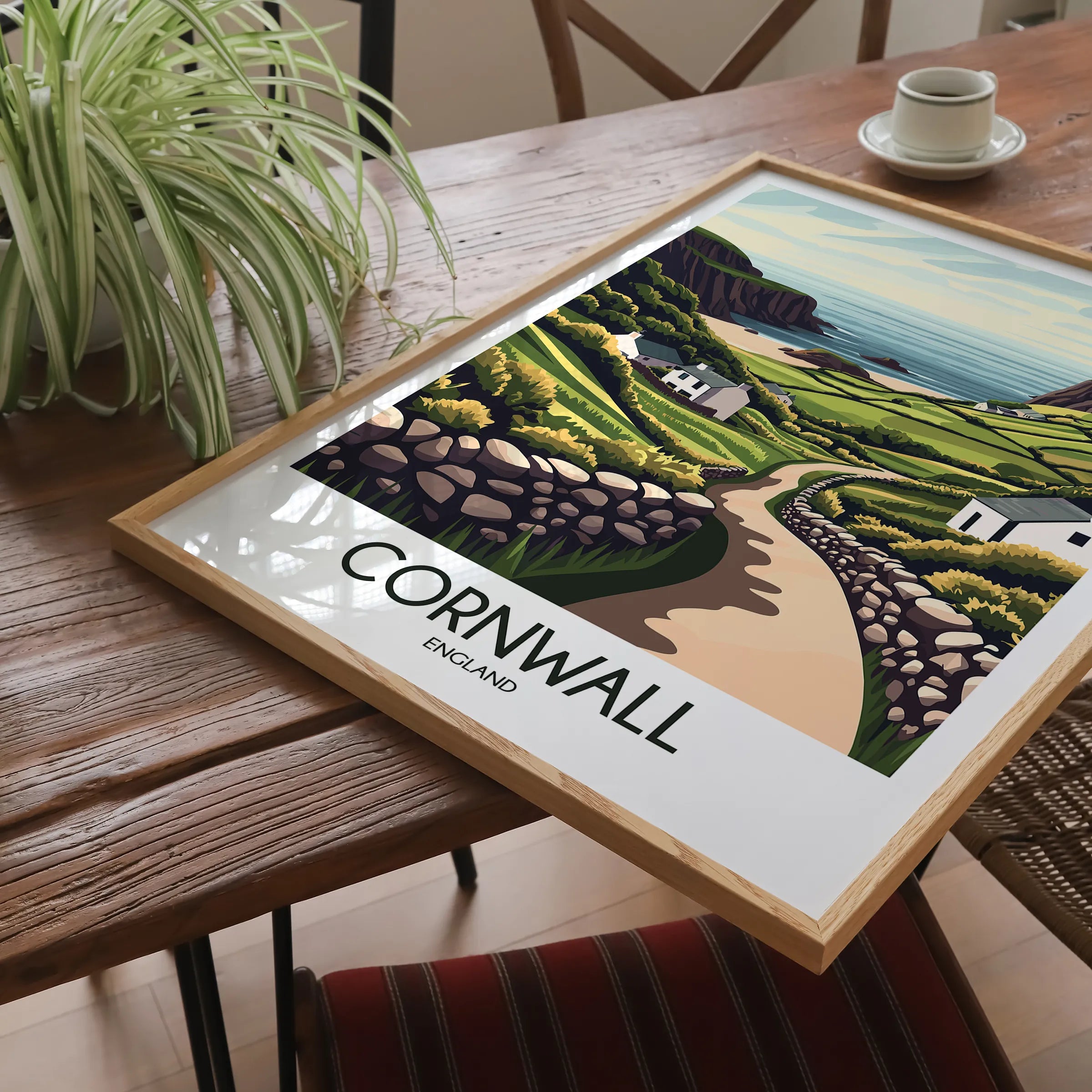 Cornwall Destination Art Gift