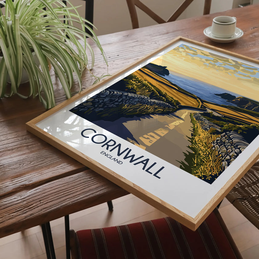 Cornwall Destination Art Gift