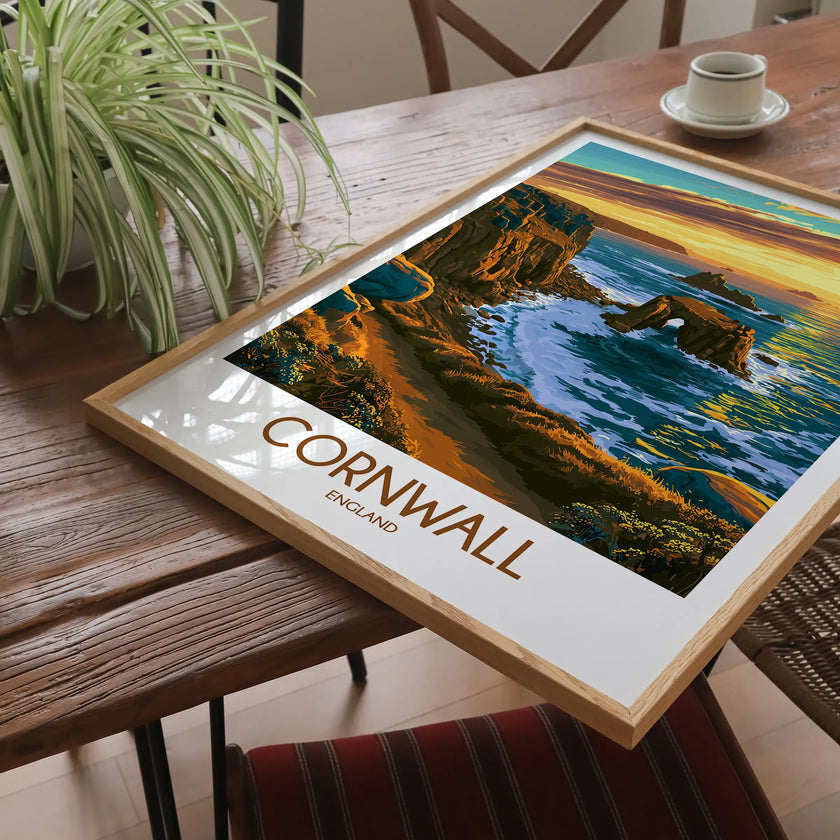 Cornwall Destination Art Gift