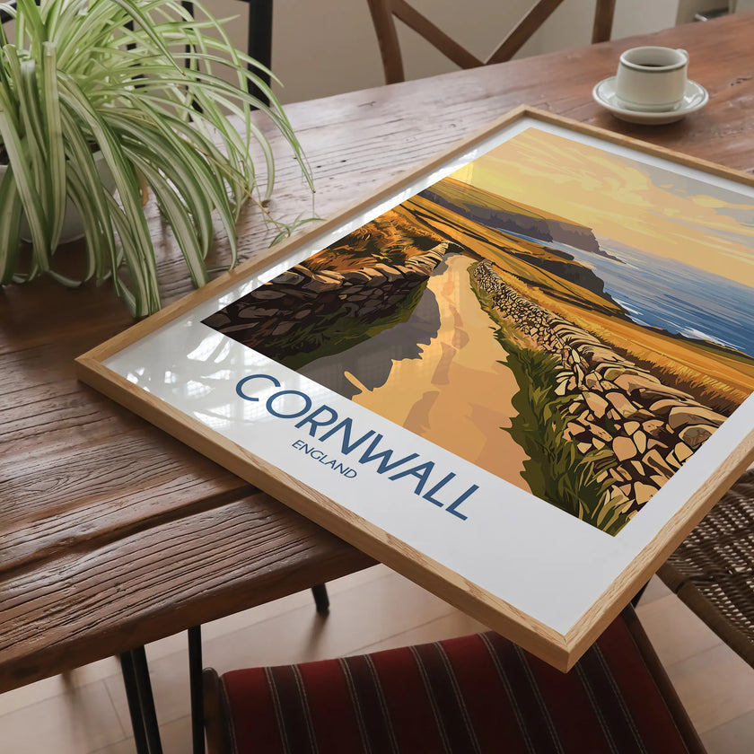 Cornwall Minimalist Wall Art
