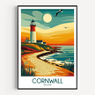 Cornwall Minimalist Wall Art