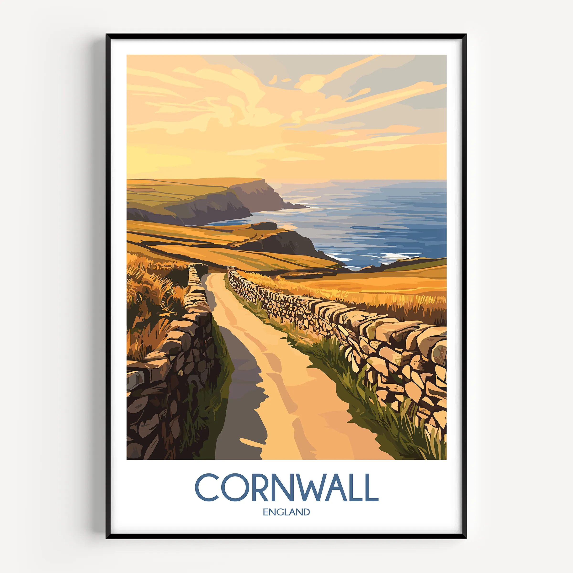 Cornwall Scenic Landscape Art
