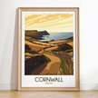 Cornwall Souvenir Poster Print