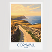 Cornwall Souvenir Poster Print