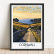 Cornwall Souvenir Poster Print