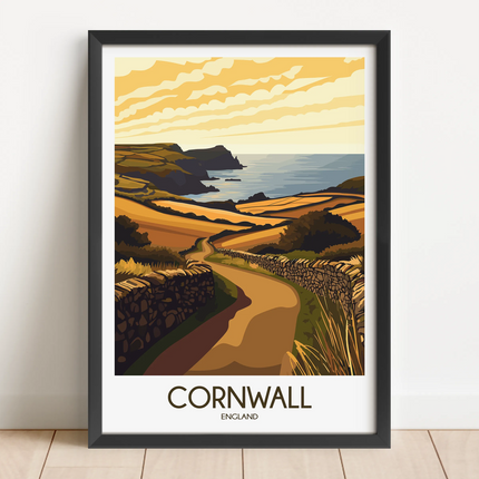 Cornwall Travel Memory Gift