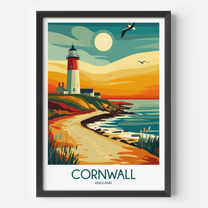 Cornwall Travel Memory Gift