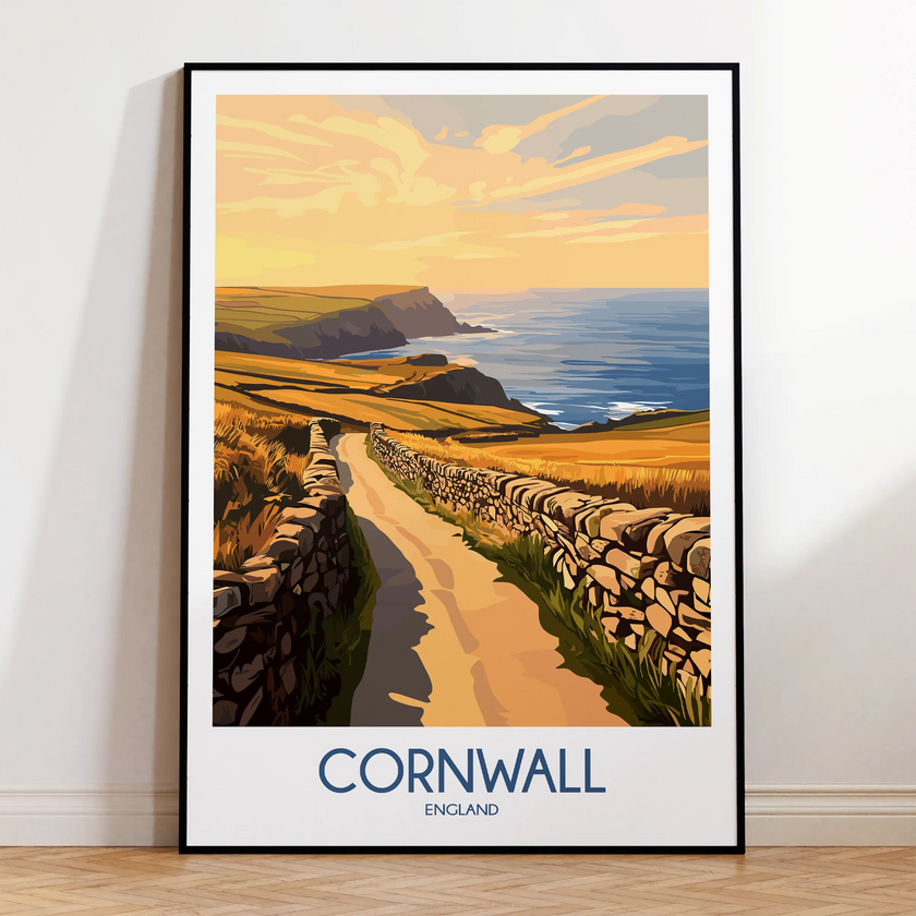 Cornwall Travel Memory Gift