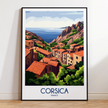 Corsica Destination Art Gift