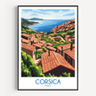Corsica Destination Art Gift