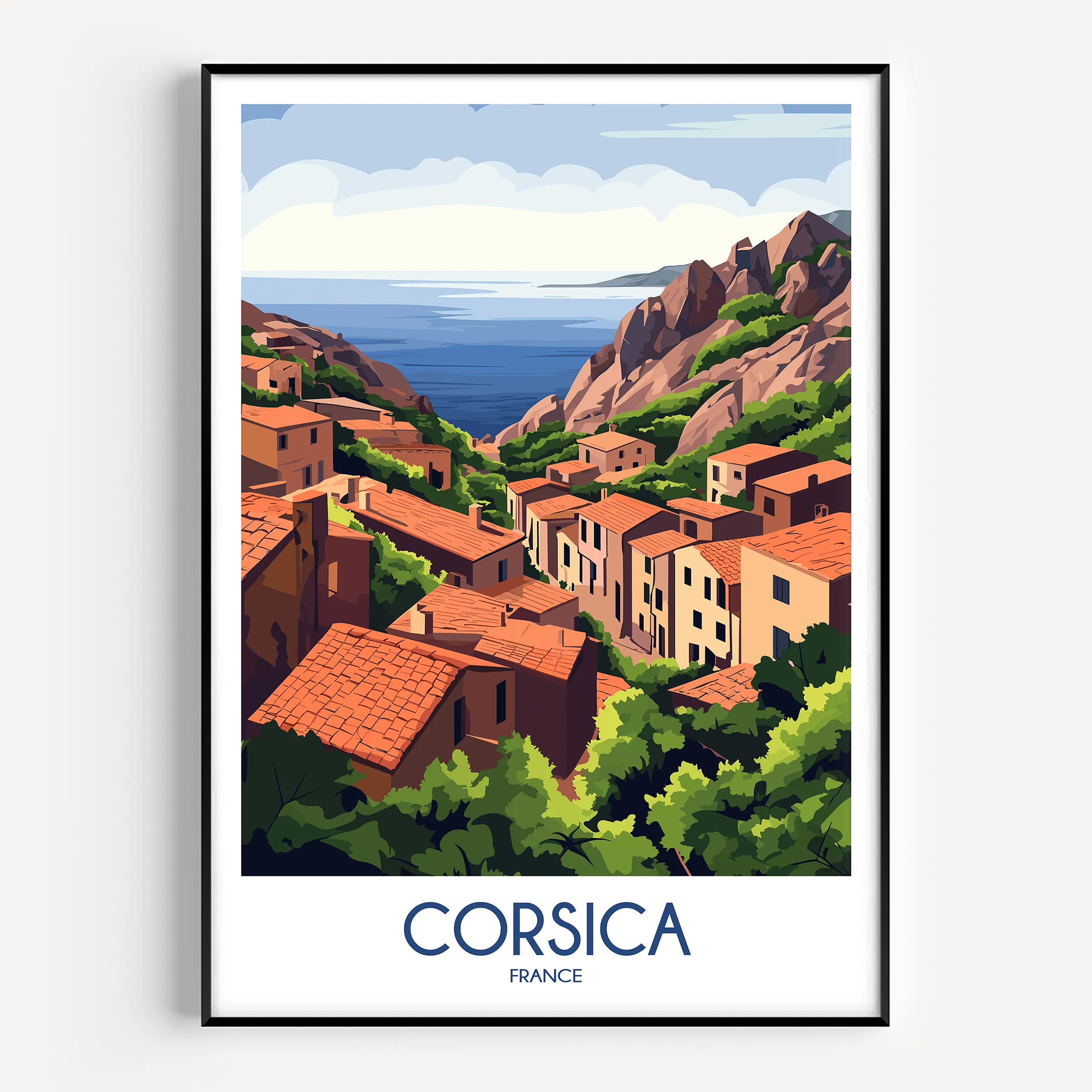 Corsica Home Office Decor