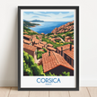 Corsica Minimalist Wall Art