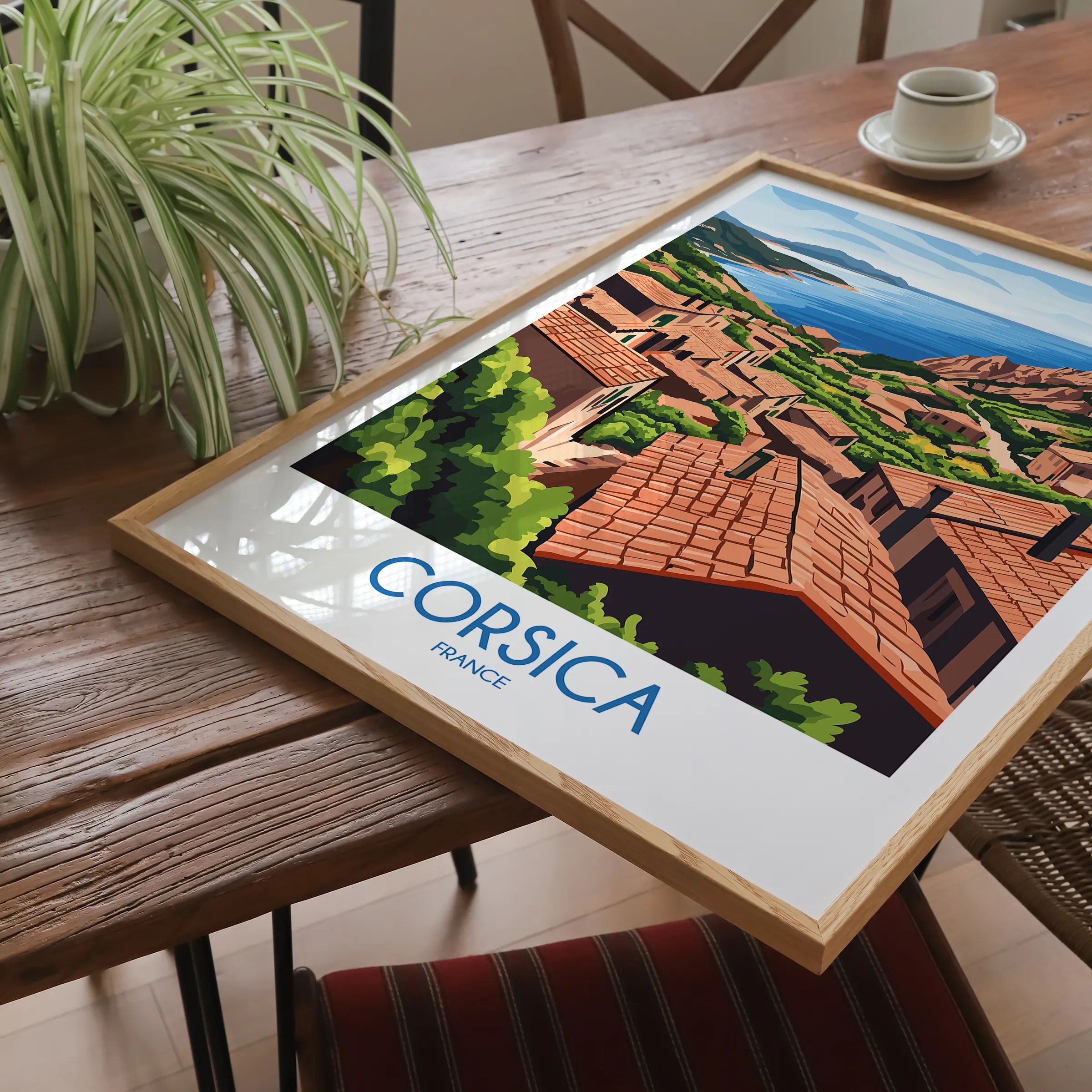 Corsica Souvenir Poster Print