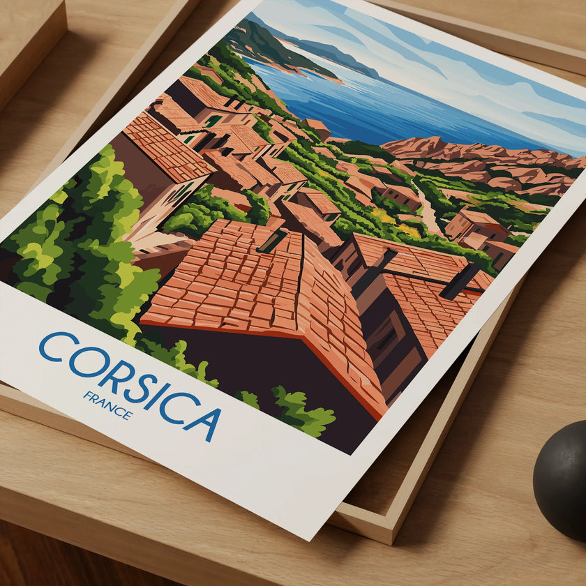 Corsica Travel Memory Gift
