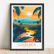 Costa Rica Destination Art Gift