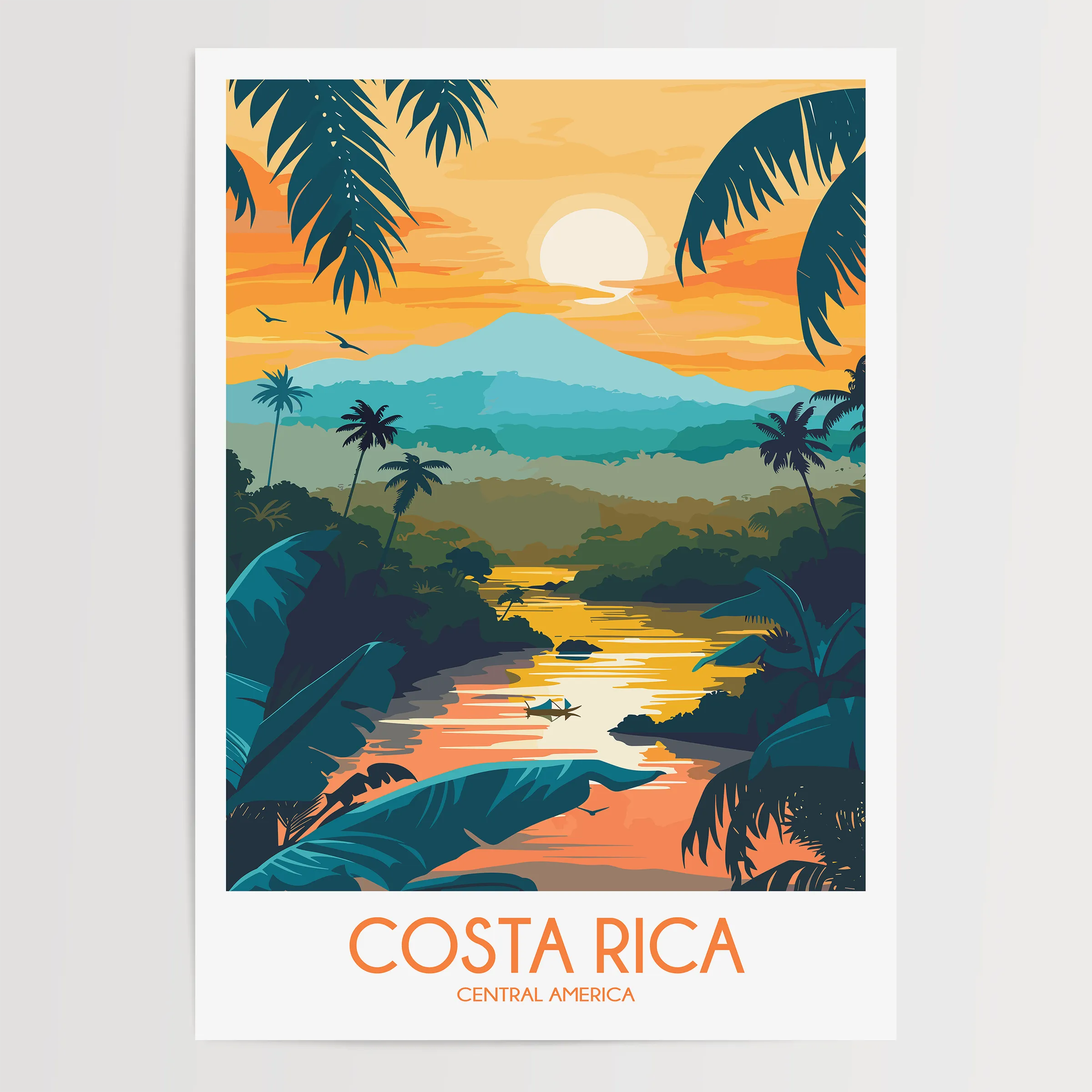 Costa Rica Gallery Quality Print