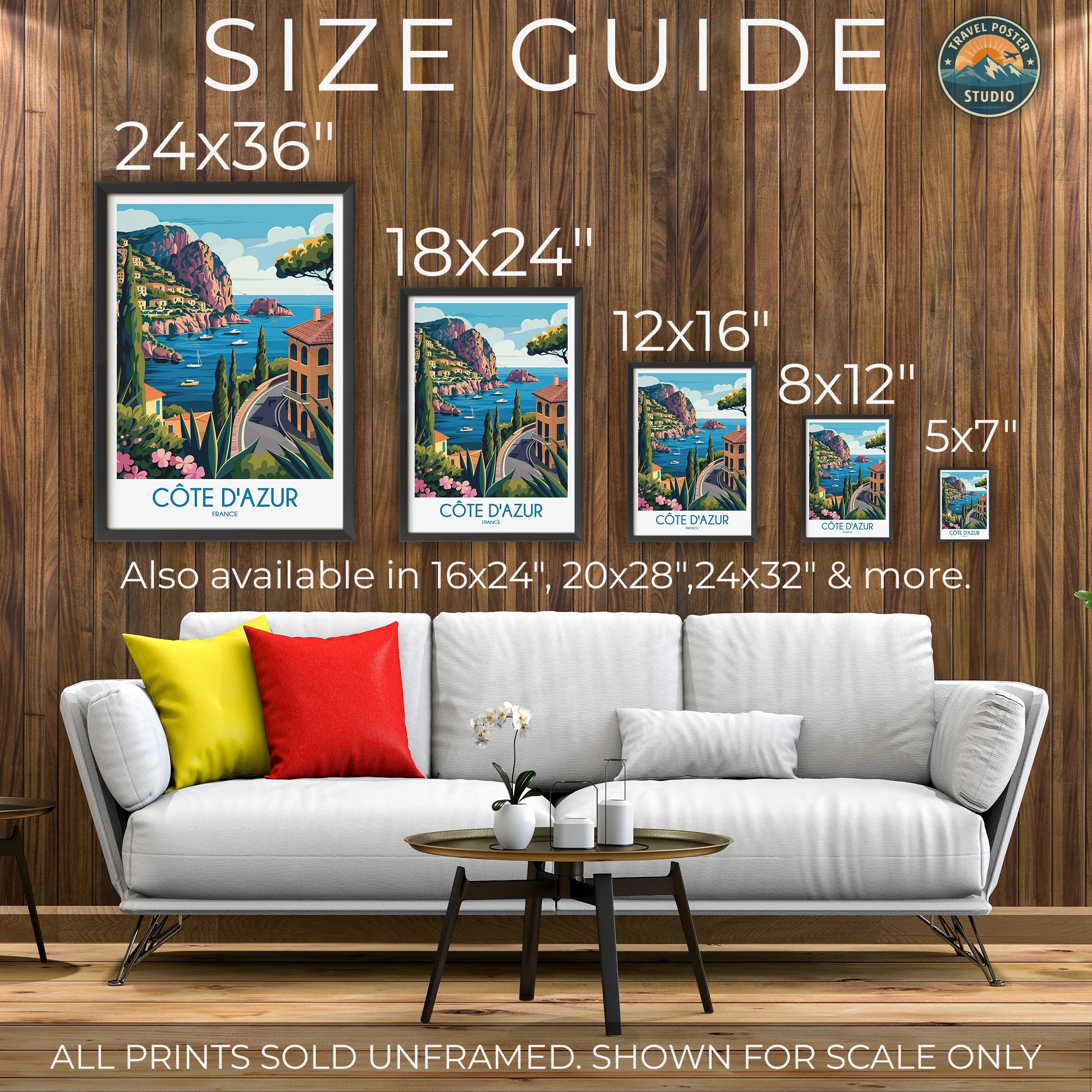 Cote Vintage Style Print