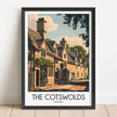 Cotswolds Destination Art Gift