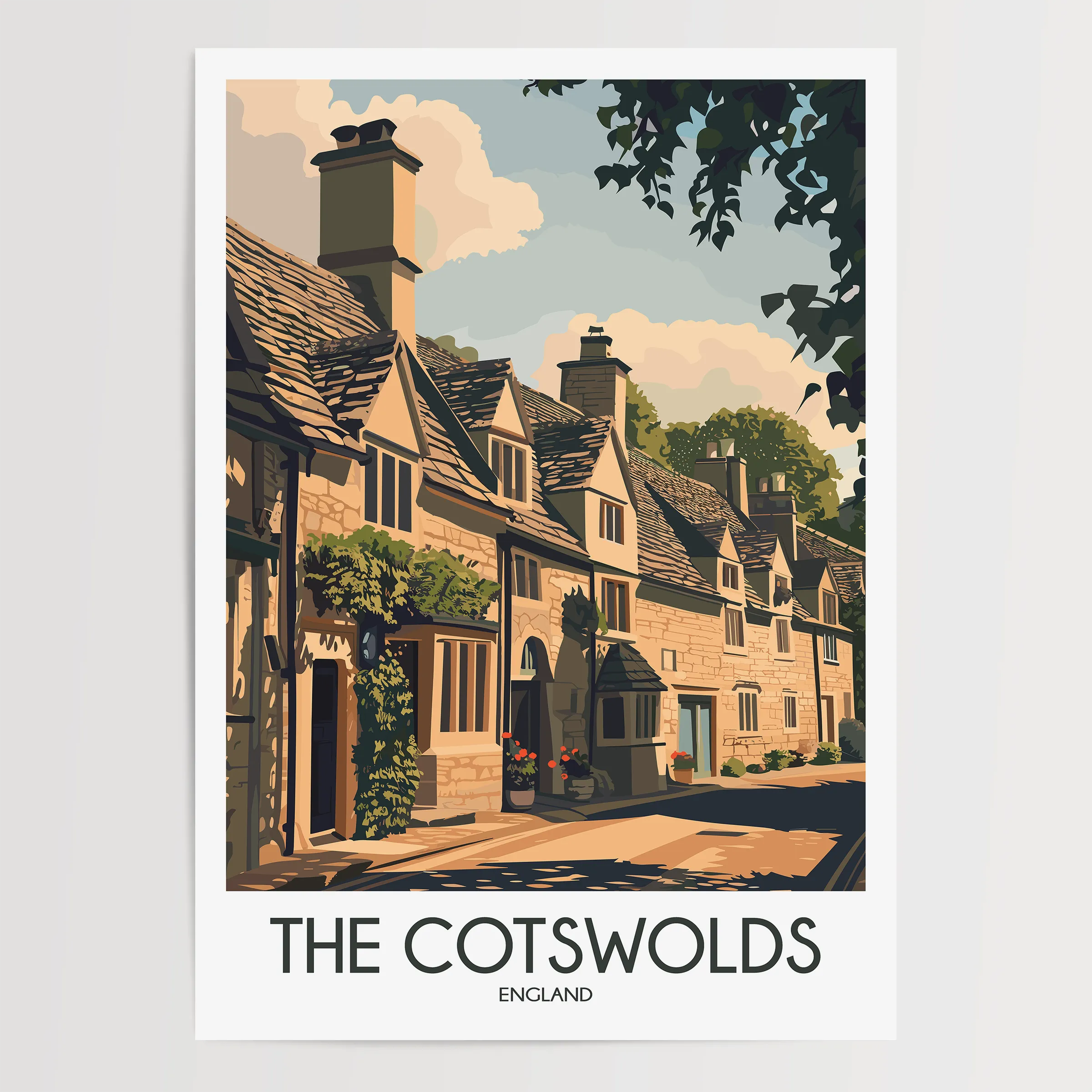 Cotswolds Gallery Quality Print