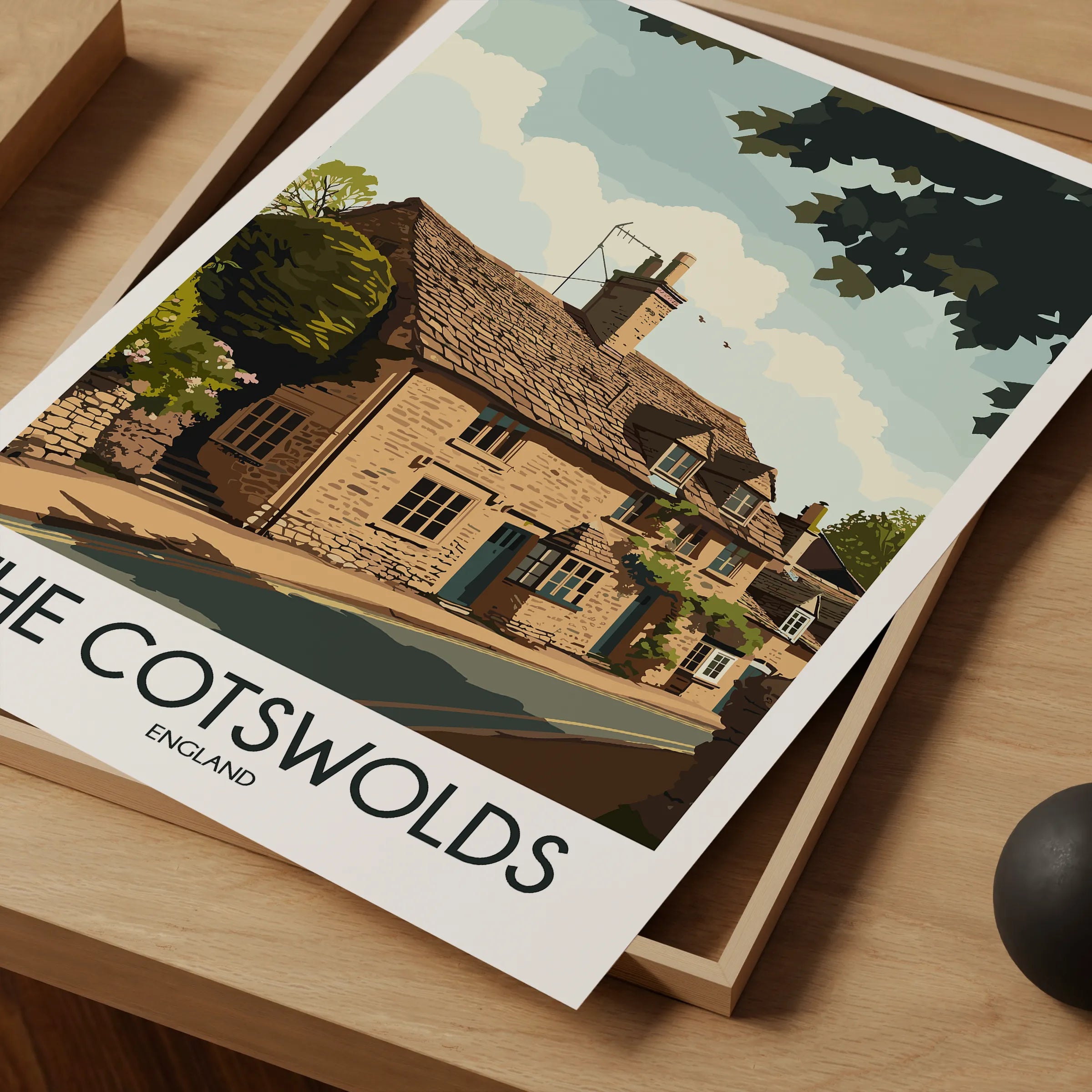 Cotswolds Minimalist Wall Art