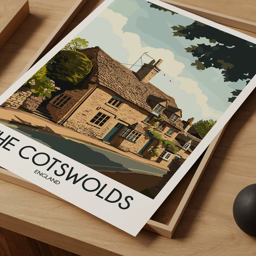 Cotswolds Minimalist Wall Art