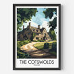 Cotswolds Minimalist Wall Art